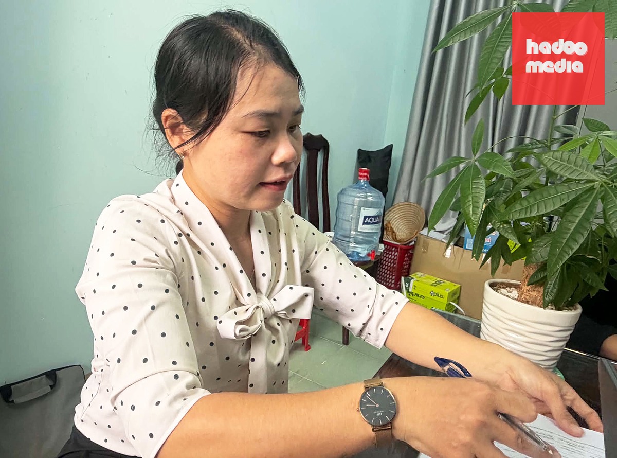 Chị Phí Thị Trang - Ảnh: D.H