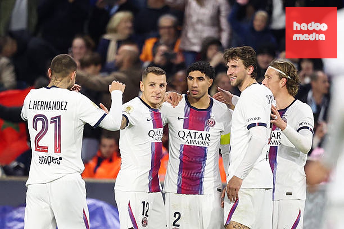 PSG thắng dễ Le Havre trên sân khách. Ảnh: Johnny Fidelin/Getty Images