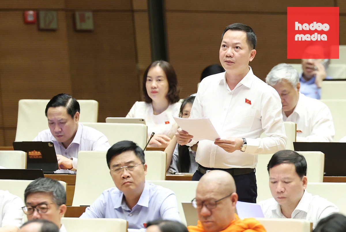 Đại biểu Trịnh Xuân An - Ảnh: V. TRUNG