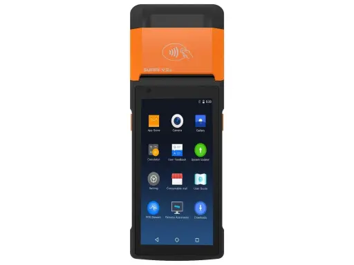 Sunmi V2s - dotyková mobilní pokladna s tiskárnou 